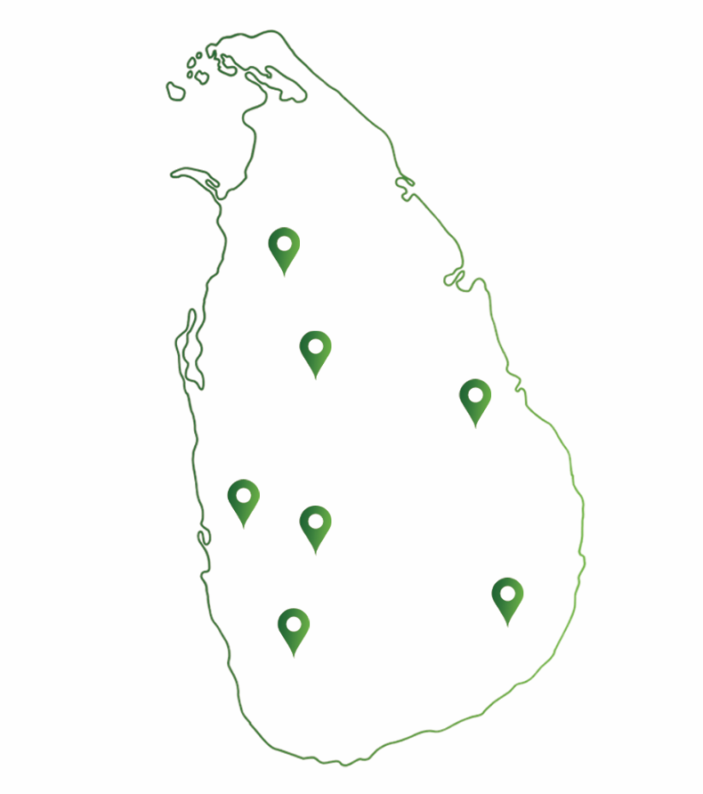 Sri Lanka Project Map